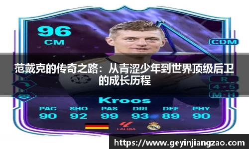 范戴克的传奇之路：从青涩少年到世界顶级后卫的成长历程